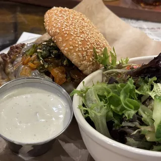 Pepper Don't Preach Burger*