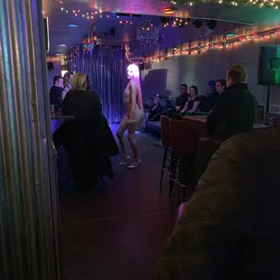 Drag show at Brewer's.