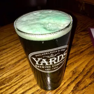 St. Paddy's (green) light beer