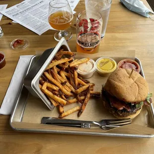 Bacon Chipotle BBQ Burger