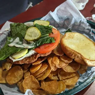 Tuesday is pork tenderloin special $10.99 I believe with side and soda