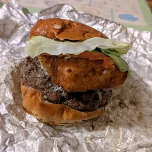 Lamb Burger