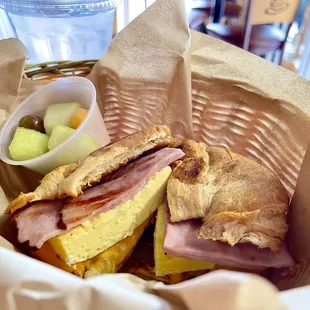 Ham &amp; Cheese Croissant