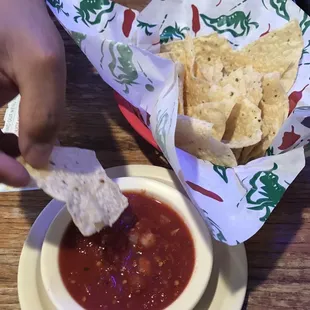 Chips and salsa