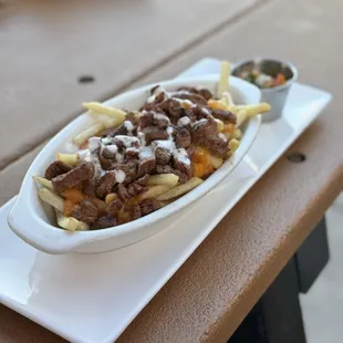 Carne asada fries that were Amazing!!