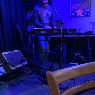 Mack on keys and vocals!