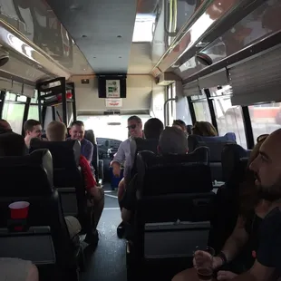 From the back o the bus