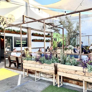 Rustic outside area
