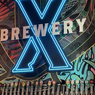 Brewery X taps