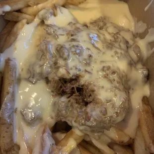 Brisket cheese fries