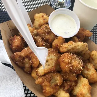 Korean Fried Cauliflower