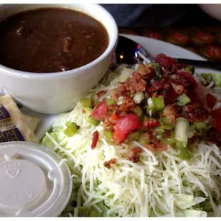 Side salad w/ gumbo