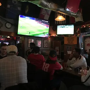 Huge soccer bar following!