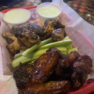 Full Order Wings - 1/2 Gringo 1/2 Chipotle BBQ