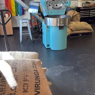 They roast their own beans