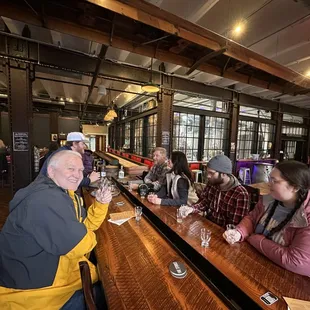 Spirits tasting at Northern Row.