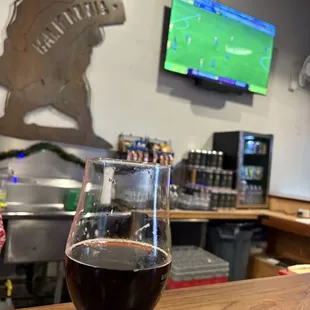 Hope rides!  So yummy.  A nice Stout- Imperial / Double  Be sure to stop by for your Christmas Gift!!