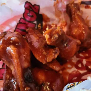 Honey BBQ wings