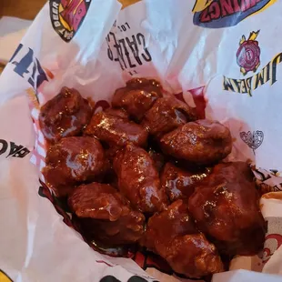 Honey BBQ Boneless Wings