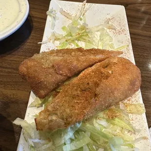 Boudin egg rolls