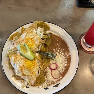 Chilaquiles verde