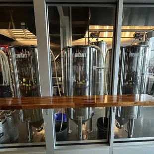 Freshly brewed beers!