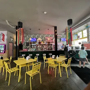 Inside bar area