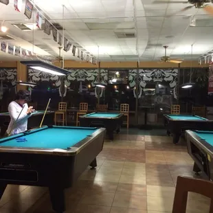 Pool tables