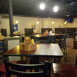 Half of the dining room...it's a pretty big place.