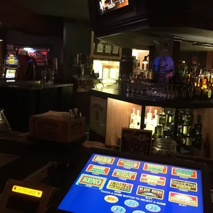 At the bar just had an amazing meal!