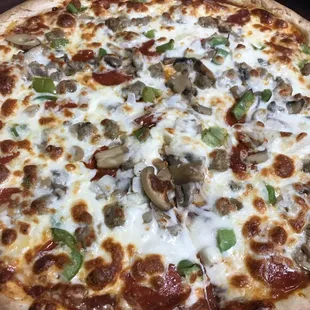 pizza, food