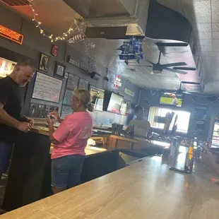 Staff cooking up another plan to satisfy their patrons.