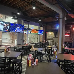 tables and televisions