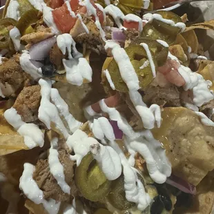 nachos, food