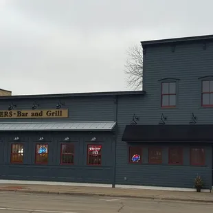 exterior of restaurant