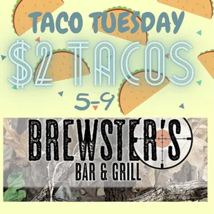 taco tuesday $ 2 tacos