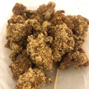 Popcorn chicken (you can choose level of spice)