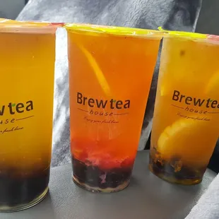 Golden Pineapple Fruit Tea, Strawberry Fruit Tea, and All About Fruit