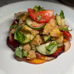 Stone Fruit Panzanella