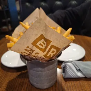 Fries were a small portion for 5 bucks