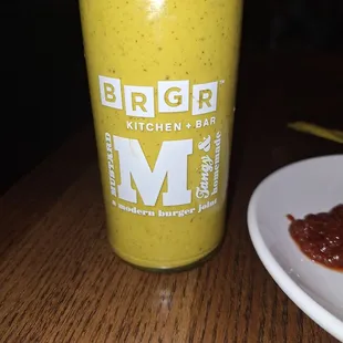 They have nice mustard