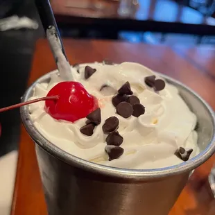 Kansas Grasshopper Boozy Shake