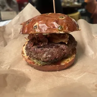 Jalapeno Popper Burger