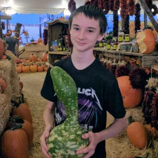 It's not autumn without some seriously weird gourds
