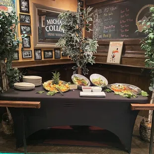 Fruit/Salad on Brunch Bar