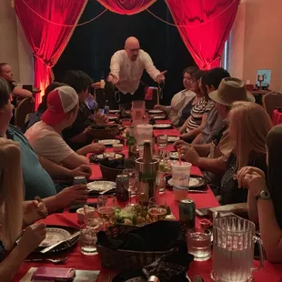 Brian Cassady; doing what he does best, capturing the the sense of wonderment of an audience.