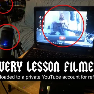 Every lesson filmed