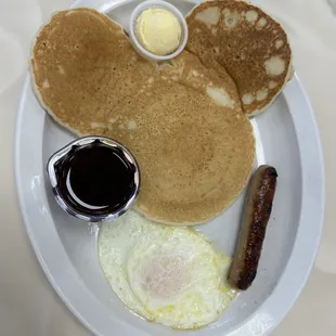 Kids pancake meal