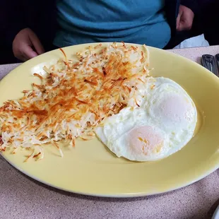 Two egg breakfast