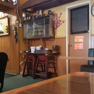 Coke on tap and a selection of bottled Mexican sodas
